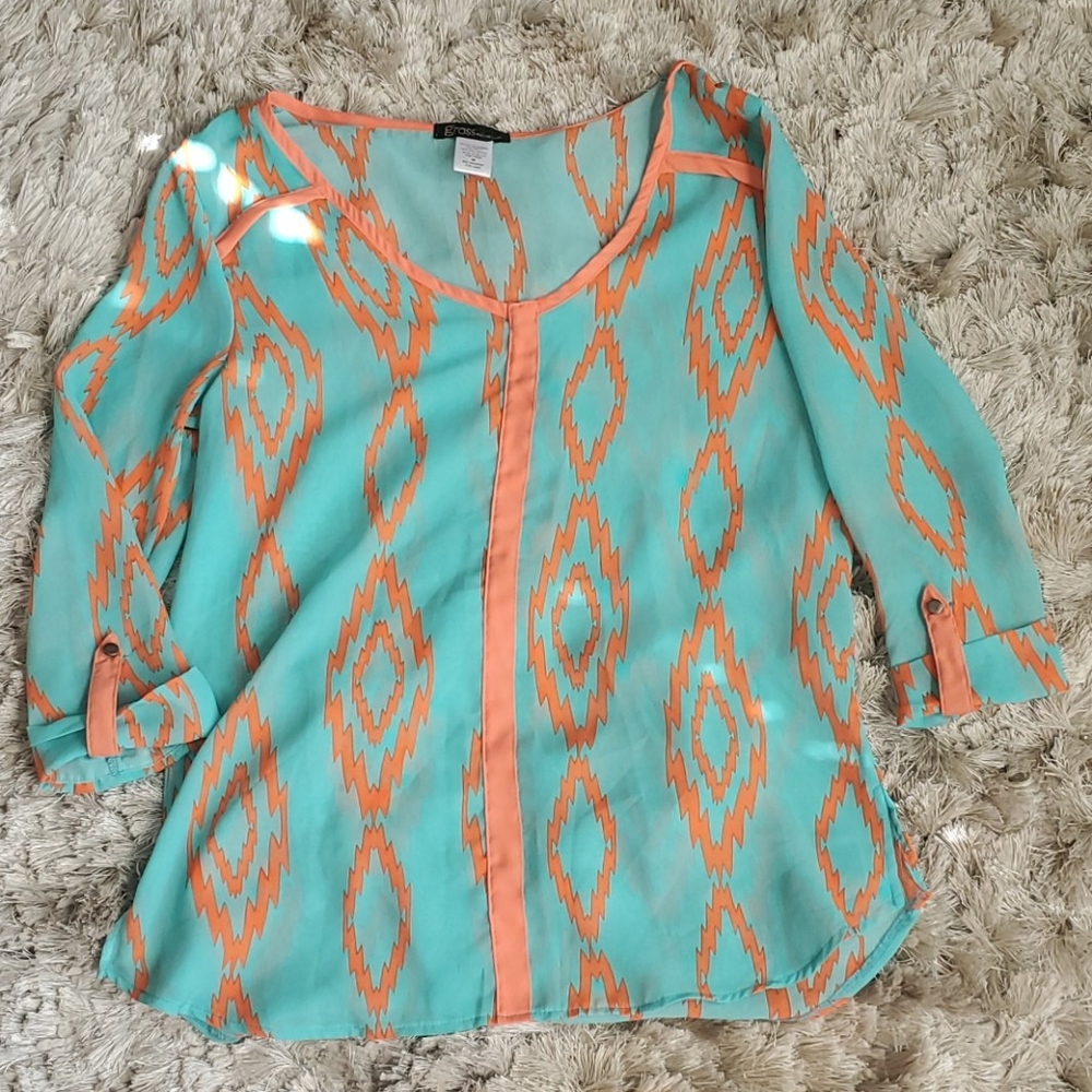 Sheer shirt